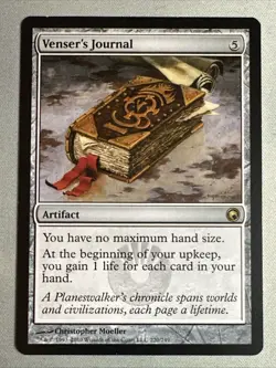MTG / Venser's Journal / SOM / #220 / Regular / Rare / NM - Image 1
