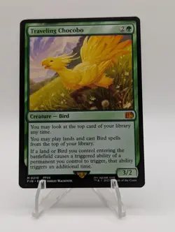 Traveling Chocobo Final Fantasy (Regular, Non-Foil) Magic the Gathering - Image 1