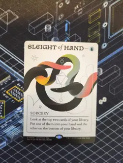 Sleight of Hand NM Foil Secret Lair RCQ Promo MTG - Image 1