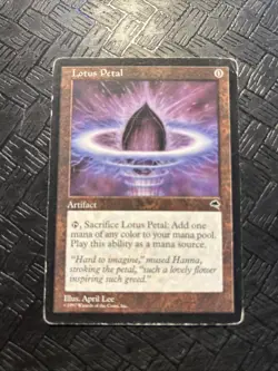 Lotus Petal Tempest Regular Magic The Gathering - Image 1