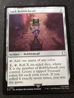 Luck Bobblehead - PIP - MTG - EN - NM - 0135 - Image 1