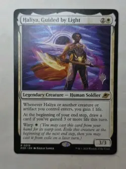 Haliya, Guided by Light Regular Edge Of Eternities Magic The Gathering MTG Promo - Image 1