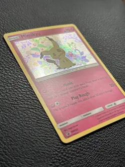 Mimikyu Sun & Moon Black Star Promo SM163 Holo Team Up Pokemon TCG - Image 4