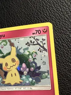 Mimikyu Sun & Moon Black Star Promo SM163 Holo Team Up Pokemon TCG - Image 5