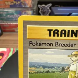 Pokemon Breeder 105/130 Base Set 2 Regular - NM - Vintage WotC - Pokemon TCG - Image 3