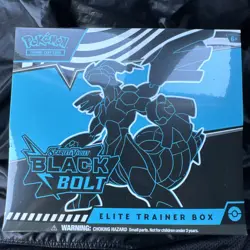 Pokemon TCG: Black Bolt - Elite Trainer Box (ETB)- New/Factory Sealed - Image 1