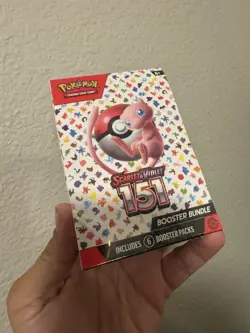 Pokemon Scarlet Violet 151 Booster Bundle 6-Pack, Factory-Sealed - Image 1