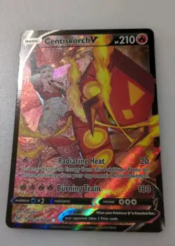 Pokemon TCG Centiskorch V Lost Origin Trainer Gallery TG14/TG30 Holo Ultra Rare - Image 1