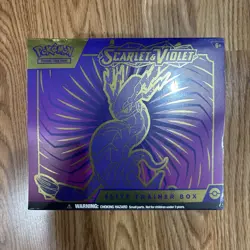 Pokemon Scarlet and Violet Base Set Elite Trainer Box ETB (Purple) New/Sealed - Image 1