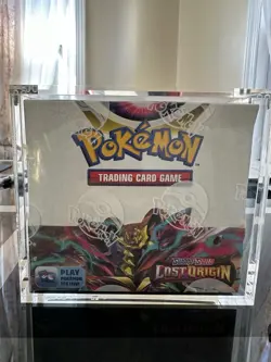 Pokemon Sword & Shield Lost Origin Booster Box Factory Sealed & Acrylic Case - Image 1