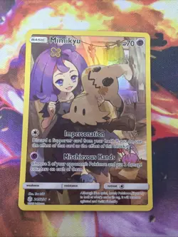 Pokemon TCG Mimikyu 245/236 Illustration Rare Cosmic Eclipse NM - Image 1