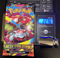 Pokemon TCG: Mega Evolution - English Booster Pack SEALED - 22.76g - Image 1