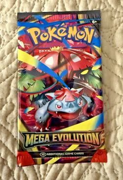 Pokemon TCG: Mega Evolution - English Booster Pack SEALED - 22.76g - Image 2