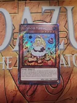 Madolche Puddingcess RA04-EN186 Platinum Secret Rare 1st Ed NM Yugioh - Image 1