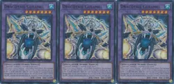 3x Dracotail Gulamel | JUSH-EN007 | SR | 1st Ed | NM | YuGiOh - Image 1