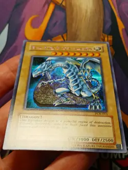 Blue-Eyes White Dragon - PCK-001 - Prismatic Secret Rare - EX/LP - Yugioh - Image 3
