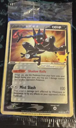 Greninja Star SWSH144 SWSH: Sword & Shield Promo Cards Holo Sealed - Image 1
