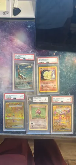 Graded pokemon Cards Lot - Image 1