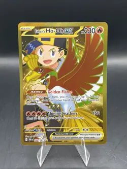 Ethan's Ho-Oh ex 239/182 Secret Rare Destined Rivals Pokemon Card - Image 1