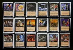 MTG Multicolored Cards Lot of 18 Creature/Sorcery/Instant Non Foils LP - Image 1