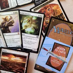 SOLDIERS Defense Pure White Tribal Custom COMMANDER Magic Deck. ALL 100 Cards - Image 4