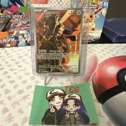 Pokemon TCG Zamazenta Holo Card 201/182 Sv10: Destined Rivals Mint/Near Mint - Image 1