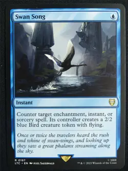 Swan Song - LTC - Mtg Card #5NM - Image 1