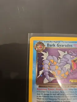 Dark Gyarados Prerelease 08/82 WOTC Promo Holo Card NM Condition - Image 3