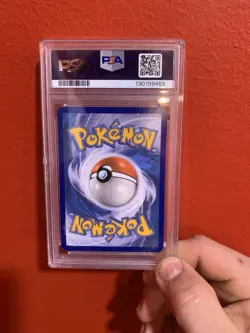 Pikachu EX 2016 Full Art Black Star Promo Card #XY124 PSA 7 Should Be Higher - Image 3
