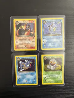 Pokemon Team Rocket 29 Card Lot Dark Charizard 4/82 Blastoise Gyarados Holo - Image 1