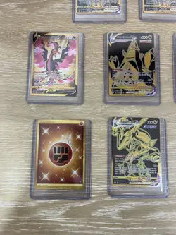 Lot of 10 Pokemon Secret Rare Gold Cards Mint Condition - Image 2