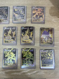 Lot of 10 Pokemon Secret Rare Gold Cards Mint Condition - Image 4