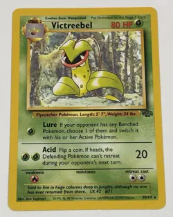 Victreebel 30/64 | Jungle Set | Rare | Moderately Played Pokemon Card - Image 1