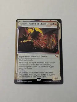 Rakdos, Patron of Chaos (Showcase) (Invisible Ink) Murders at Karlov Manor Foil - Image 1