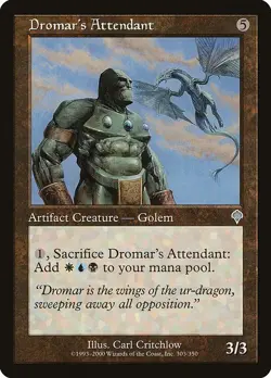 MTG Invasion --- DROMAR'S ATTENDANT --- Uncommon! NM! Magic the Gathering! - Image 1