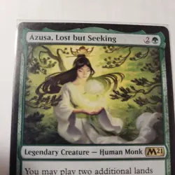 Azusa, Lost but Seeking R Core Set 2021 173 LP NM-LP - Image 2