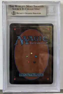 1993 MAGIC: THE GATHERING ALPHA JUGGERNAUT MTG Beckett BGS 7 - Image 2