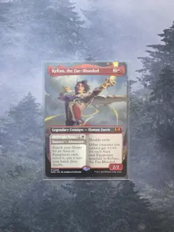 Kellan, the Fae-Blooded (Borderless) Wilds of Eldraine Regular - Image 1