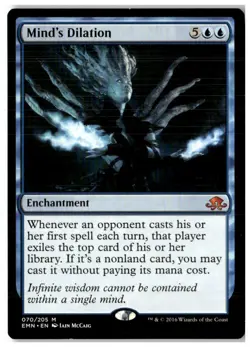 MTG Mind's Dilation - Eldritch Moon Moderately Played English - Image 1