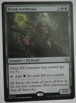 Elvish Archdruid - Foundations MtG - Image 1