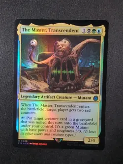 MTG - The Master Transcendent - Foil - Free P+P - Image 1