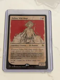 MTG Delina, Wild Mage (Showcase) - Adventures in the Forgotten Realms (AFR) NM - Image 1