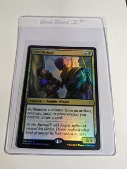 Soul Diviner - Foil Prerelease Promo War of the Spark LP MTG - Image 1