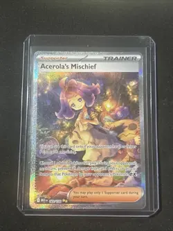 Acerola's Mischief (Special Illustration Rare) 183/132 - Mega Evolution Pokemon - Image 1