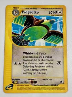 Pokemon TCG Pidgeotto 88/165 Expedition Base Set - Image 1