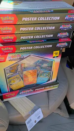 Pokemon Prismatic Evolutions Poster Collectio New/Sealed LOT OF 10 (Sold!) - Image 1