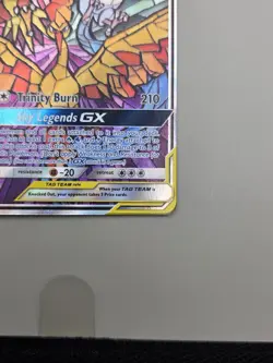 Pokemon TCG Moltres Zapdos Articuno GX SM210 Stained Glass Promos Holo - Image 5