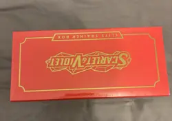 Pokemon TCG Scarlet and Violet Base Red Elite Trainer Box ETB Koraidon - SEALED - Image 3