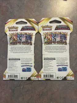 Pokemon TCG Astral Radiance Sleeved (2) Booster Packs New/sealed 820650850240 - Image 2