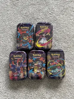 Pokemon TCG Mega Evolution - Mega Heroes Mini Tins (set of 5) New & Sealed ✅ - Image 1